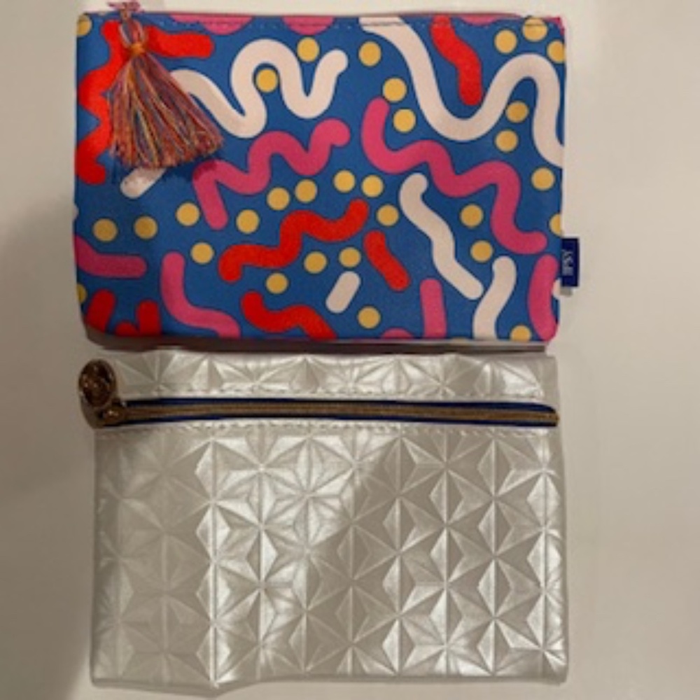 Fancy Ipsy Makeup Bags x 2